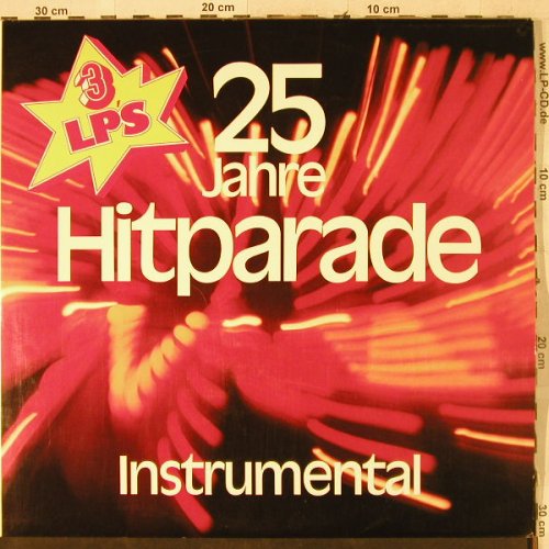 V.A.25 Jahre Hit Parade: Instrumental, Foc², S*R(65 847 6), D,  - 3LP - H3738 - 9,00 Euro