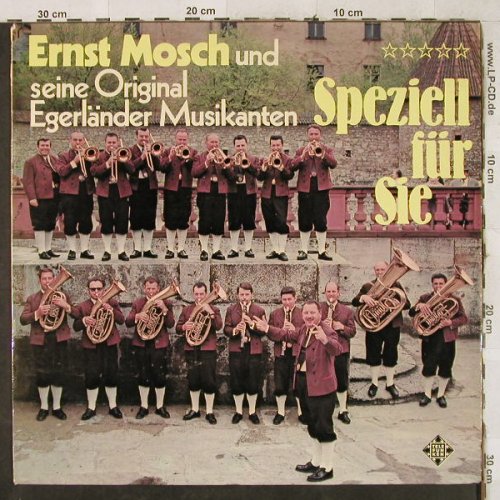 Mosch,Ernst & Seine Orig.Egerländer: Speziell für Sie, Telefunken(14 565-P), D,  - LP - H3791 - 7,50 Euro