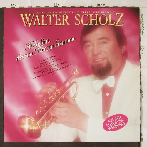Scholz,Walter: Melodien die von Herzen kommen, Intercord(INT 165.006), D, 1989 - LP - H3859 - 6,00 Euro