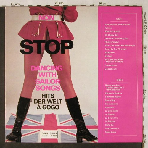 V.A.Non-Stop Dancing w.Sailor Songs: Hits der Welt - (Wolfgang Petersen), Coup(CPS 15603), D, vg+/m-,  - LP - H3922 - 7,50 Euro