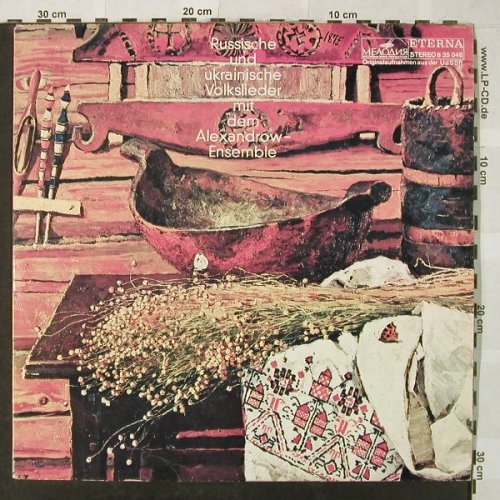 Alexandrov-Ensemble: Russische & Ukrainische Volkslieder, Melodia Eterna(8 35 048), DDR, 1972 - LP - H5287 - 7,50 Euro