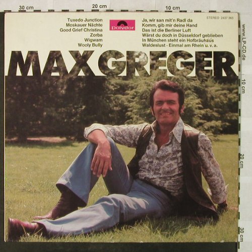 Greger,Max: Same, Polydor(2437 636), D, Ri,  - LP - H5314 - 6,00 Euro