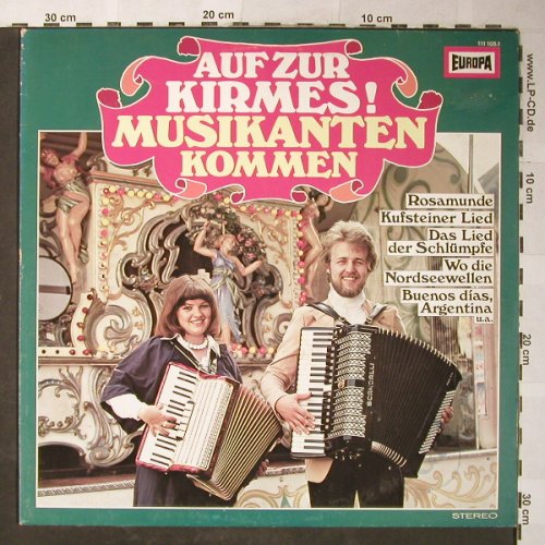 Musikanten kommen: Auf zur Kirmes, Europa(111 105.1), D, 1978 - LP - H5649 - 7,50 Euro