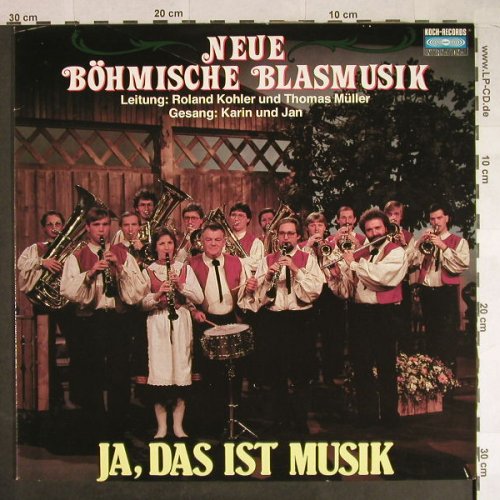 Neue Böhmische Blasmusik: Ja, da ist die Musik, Koch(E 121 478), D, 1986 - LP - H577 - 7,50 Euro