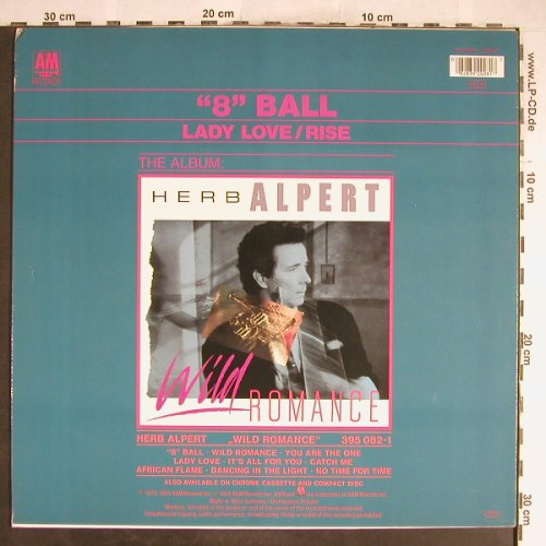 Alpert,Herb: 8 Ball / Lady Love / Rise, AM(392 028-1), NL, 1985 - 12inch - H6687 - 3,00 Euro