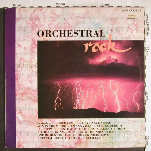 Vienna Symphony Orchestra: Orchestral Rock, Foc, Dino(DINTV3), UK, 1989 - 2LP - H7360 - 9,00 Euro