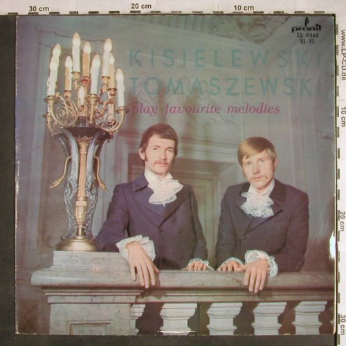 Kisielewski,Wactaw&Marek Tomaszewki: Play favourite melodies(duet piano), Pronit,Mono(XL 0464), PL,m-/vg+,  - LP - H8100 - 9,00 Euro