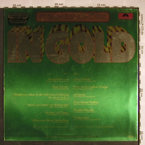 Fischer Chöre: In Gold, Polydor(2459 158), D,Ri,  - LP - H8259 - 5,00 Euro