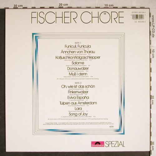 Fischer Chöre: Spezial, Polydor(833 255), D,  - LP - H8264 - 6,00 Euro