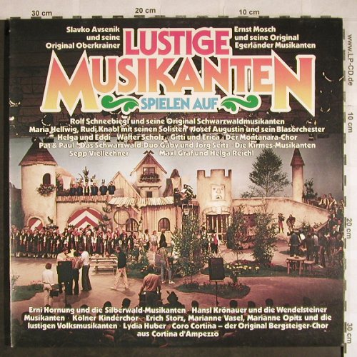 V.A.Lustige Musikanten: Spielen Auf, 2xFoc, Telefunken Club Edition(30 909 6), D,  - 3LP - H8372 - 9,00 Euro