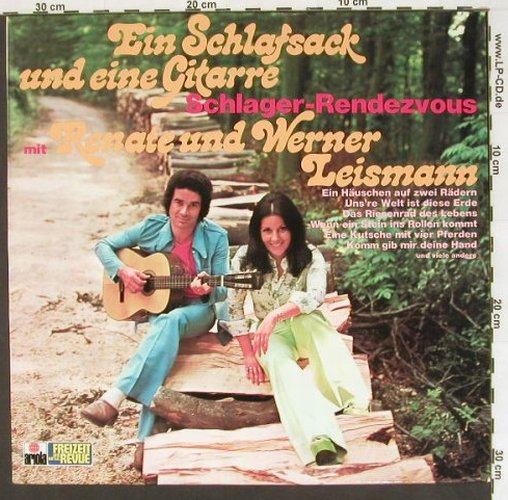 Leismann,Renate & Werner: Ein Schlafsack & eine Gitarre, Ariola(87 186 IT), D,  - LP - H8588 - 7,50 Euro