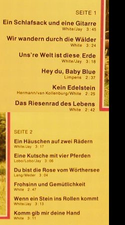 Leismann,Renate & Werner: Ein Schlafsack & eine Gitarre, Ariola(87 186 IT), D,  - LP - H8588 - 7,50 Euro