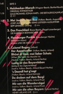 V.A.Wir Feiern Weiter: Luftw.MusikKorps...Org.Schwartzw.M., Telefunken(6.28489 DP), D, Foc, 1978 - 2LP - H8780 - 7,50 Euro
