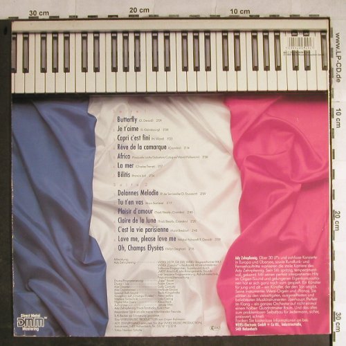 Zehnpfennig,Ady: Die schönsten Melodien a.Frankreich, EMI(24 0529 1), D, 1986 - LP - H8794 - 6,00 Euro