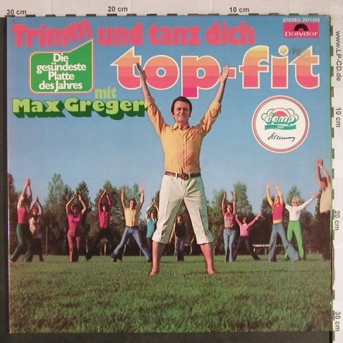 Greger,Max: Trimm und Tanz dich fit, Foc, Polydor(2371 513), D, 1973 - LP - H909 - 6,00 Euro