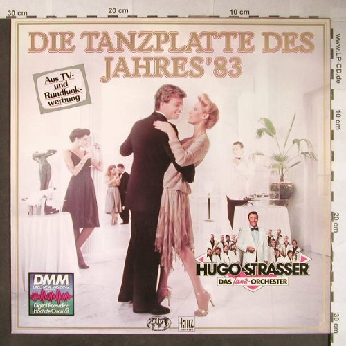 Strasser,Hugo & Tanz-Orch.: Die Tanzplatte Des Jahres '83, EMI(088-46 650), D, 1982 - LP - H90 - 6,00 Euro