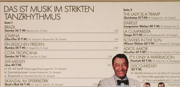 Strasser,Hugo & Tanz-Orch.: Die Tanzplatte Des Jahres '83, EMI(088-46 650), D, 1982 - LP - H90 - 6,00 Euro