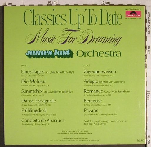 Last,James: Classics Up To Date, DSC, Polydor(65256 0), D, 1975 - LP - H925 - 7,50 Euro
