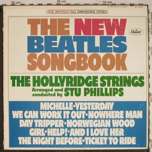 Hollyridge Strings: The New Beatles Songbook,Stu Phil., Capitol(ST 2429), US, 1965 - LP - H9477 - 14,00 Euro