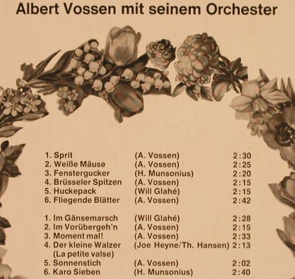Vossen,Albert: Fröhliche Akkordeon Klänge, Cornet(16 003), D,<vg+/m-,  - LP - H9913 - 5,00 Euro