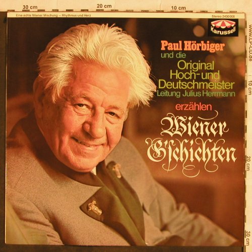 Hörbiger,Paul: erzählen Wiener Gschichten, Karussell(2430 008), D, Ri, 1968 - LP - H9946 - 9,00 Euro