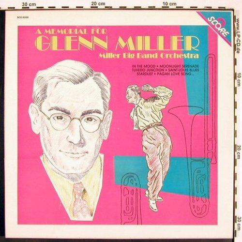 Miller Big Band Orchester: A Memorial for Glenn Miller, Box, Score (SCO 8208/MU 524), F, 1984 Typ: 2LP Best.-Nr.: V2331 Preis: 7,50 Euro