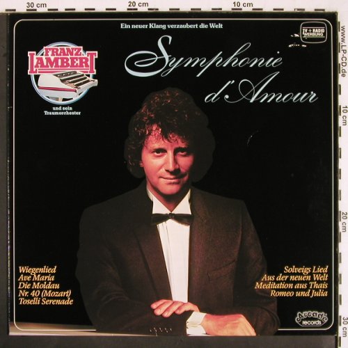 Lambert,Franz: Symphonie d'Amour, Teldec (6.25500 AT), D, 1982 Typ: LP Best.-Nr.: V2355 Preis: 6,00 Euro