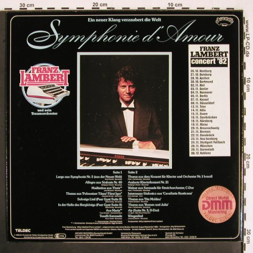 Lambert,Franz: Symphonie d'Amour, Teldec (6.25500 AT), D, 1982 Typ: LP Best.-Nr.: V2355 Preis: 6,00 Euro