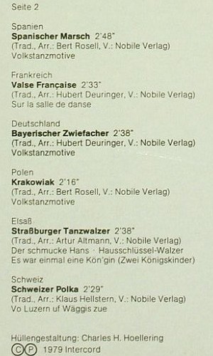 Deuringer,Hubert u.s.Ensemble: Mit dem Akkordeon durch Europa, Intercord (27 872-1), D, 1979 Typ: LP Best.-Nr.: V2372 Preis: 6,00 Euro