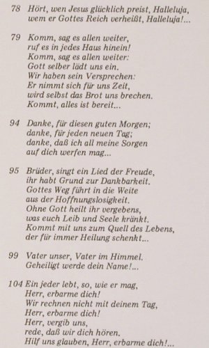 Wehmeier,Rolf: Ich will dich täglich loben,instrum, Ev.Kirchenamt BW,Bonn (66.21 920), D Typ: LP Best.-Nr.: V2972 Preis: 6,00 Euro