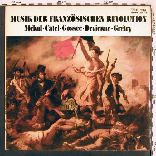 V.A.Musik d.FranzösischenRevolution: Charles-Simon Catel...E.-N.Mehul, Eterna, m-/vg+ (8 26 858), DDR, 1976 Typ: LP Best.-Nr.: V3026 Preis: 7,50 Euro