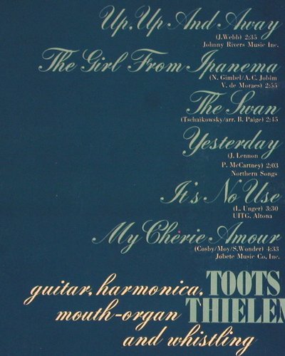 Thielemans,Toots: The Wonderful Music of, Fontana(6428 021), S, 1974 - LP - V3863 - 7,50 Euro
