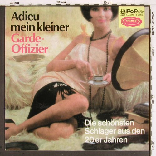 Tosudo-Quartett-Benny Bailey,Uelson:&nbsp;Adieu, mein kleiner Gardeoffizier, Populär (21 015 ST), D Typ:&nbsp;LP Best.-Nr.:&nbsp;V514 Preis:&nbsp; 6,00 Euro