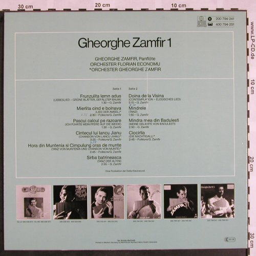 Zamfir,Gheorge: 1, Ariola(200 794-241), D, 1976 - LP - X1021 - 9,00 Euro