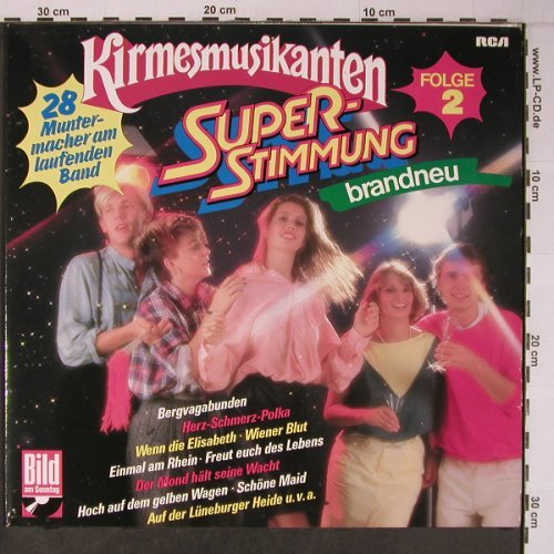 Kirmesmusikanten: Superstimmung Folge 2, RCA(PL 70583), D, 1984 - LP - X1022 - 6,00 Euro