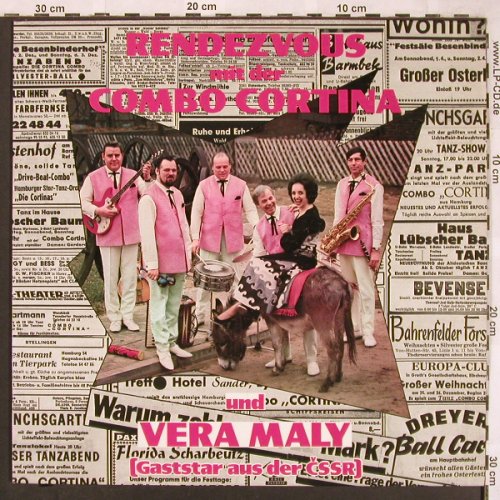 Combo Cortina u. Vera Maly: Rendezvous mit der, Combo C.(), D,  - LP - X1695 - 7,50 Euro