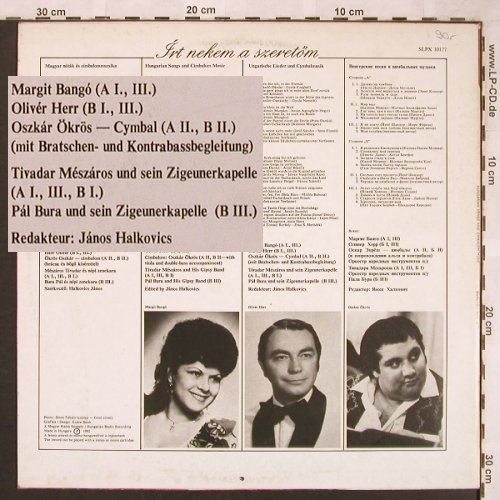 V.A.Ungarische Lieder & Cymbalmusik: Margit Bango, Oliver Herr.., Qualiton(SLPX 10177), H, 1982 - LP - X1823 - 7,50 Euro