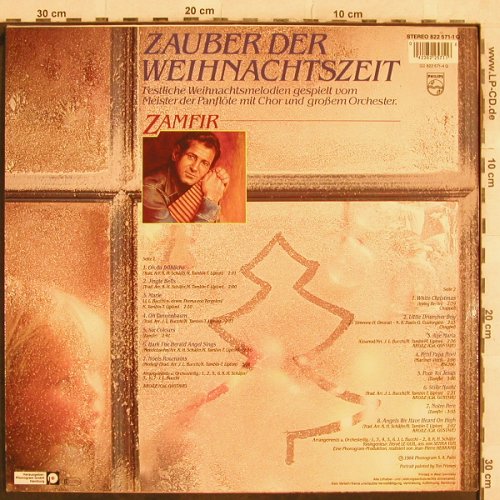 Zamfir,Gheorge: Zauber der Weihnachtszeit, Philips(822 571), D, 1984 - LP - X21 - 5,00 Euro