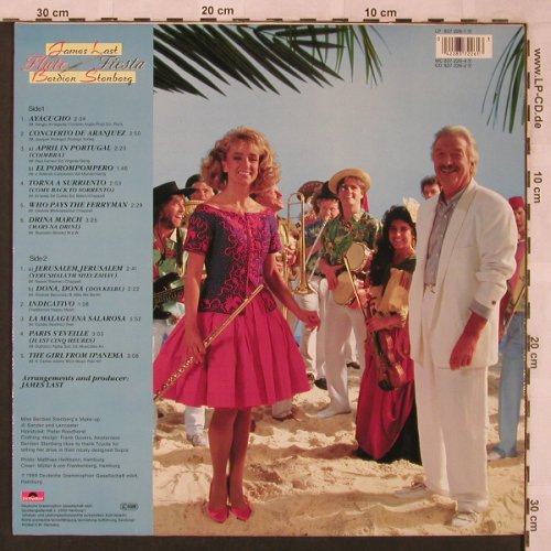 Last,James & Berdien Stenberg: Flute Fiesta, Polydor(837 226-1), D, 1988 - LP - X2425 - 7,50 Euro