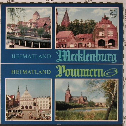 V.A.Heimatland Mecklenburg: Heimatland Pommern, Philips(843 984), D, 1967 - LP - X2750 - 9,00 Euro