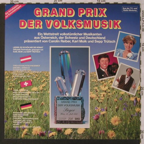 V.A.Grand Prix der Volksmusik: Sieger Wien, 12 Juli 1986, CBS(CBS 24075), NL, 1986 - LP - X2895 - 5,00 Euro