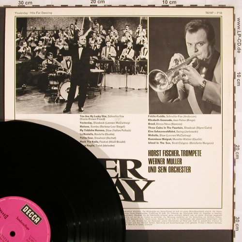 V.A.Yesterday - Hits for Dancing: Horst Fischer,Werner Müller & Orch., Decca,Sonderauflage(76 197 - P13), D,  - LP - X3112 - 12,50 Euro