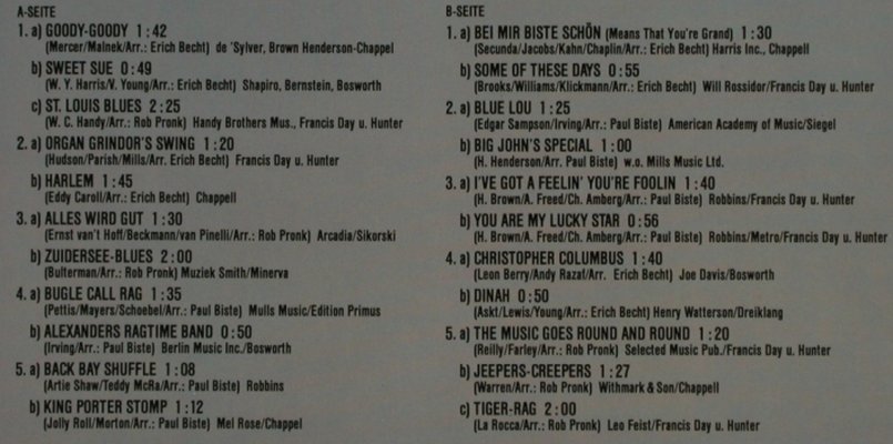Edelhagen,Kurt & his Orch.: Swing Time (1966), Polydor(2459 253), D, Ri,  - LP - X3152 - 7,50 Euro