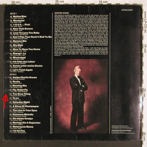 Noris,Günter - Sound: Die Hitparade,28 Heiße Hits, m-/woc, Ariola, Club Ed.(64 832), D, 1976 - LP - X3230 - 6,00 Euro