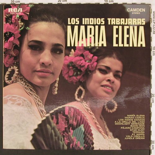 Los Indios Tabajaras: Maria Elena, vg+/m-, RCA Camden(CAS 10 198), D,  - LP - X3289 - 6,00 Euro