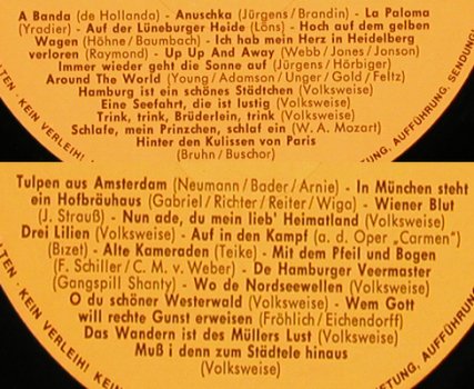 V.A.Schwungvoll in den Nachmittag: Multi Plan, ( vocal Produktion ? ), Jacobs Kaffee(1049), D,  - LP - X3421 - 7,50 Euro