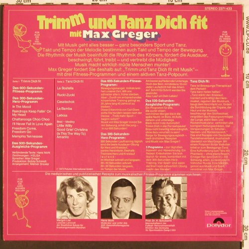 Greger,Max: Trimm und Tanz dich fit, Foc, Polydor(2371 433), D, 1973 - LP - X3494 - 6,00 Euro