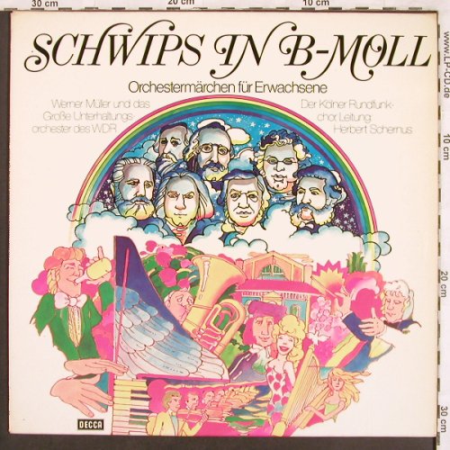 Müller,Werner &d.gr.Unterh.Orch.WDR: Schwips in B-Moll, VG+/m-, Decca(6.22631 AS), D, 1976 - LP - X3532 - 7,50 Euro