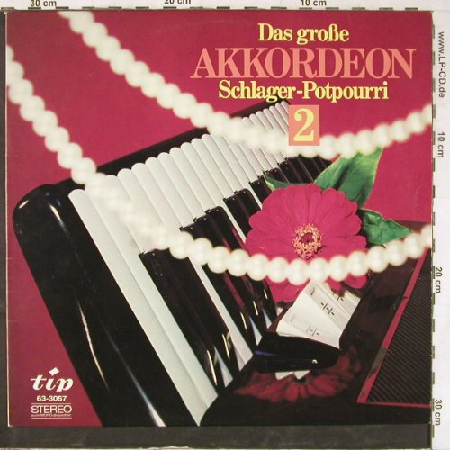 Gürsch,Günther & Akkord.Rhythmiker: Das gr.Akkordeon Schlager Potpourri, Tip(63-3057), D, Folge 2,  - LP - X3602 - 9,00 Euro