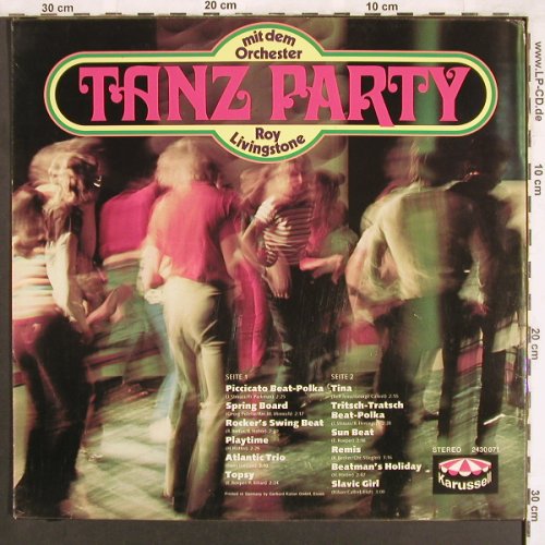 Livingstone,Roy  mit dem Orchester: Tanzparty, Karussell(2430 071), D, 1972 - LP - X3689 - 7,50 Euro